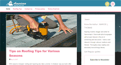 Desktop Screenshot of americanroofingservices.com